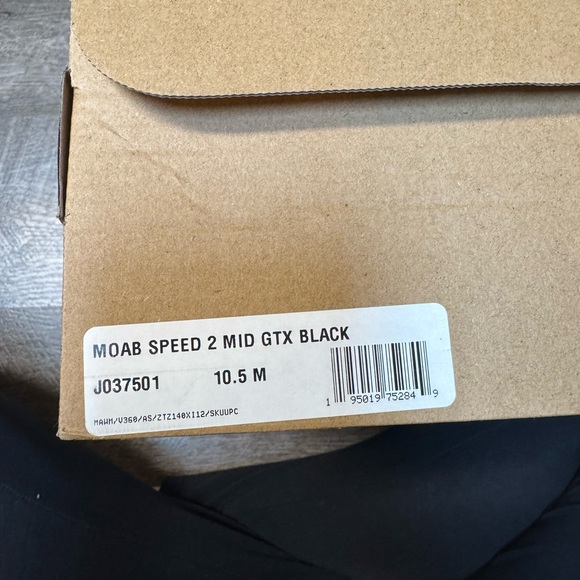 Merrell Black Athletic Shoes with Rugged Outsole - Picture 5 of 5